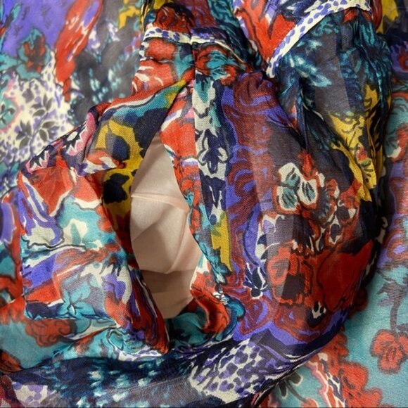 NWT Anthro Maeve Annabella Maxi Dress Size 2 - Picture 4 of 12